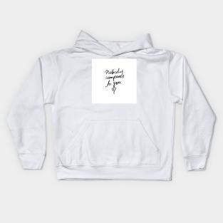 The One and Only Lettering Kids Hoodie